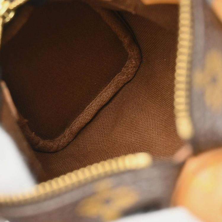 Pre Owned Louis Vuitton Monogram Mini Speedy Handbag