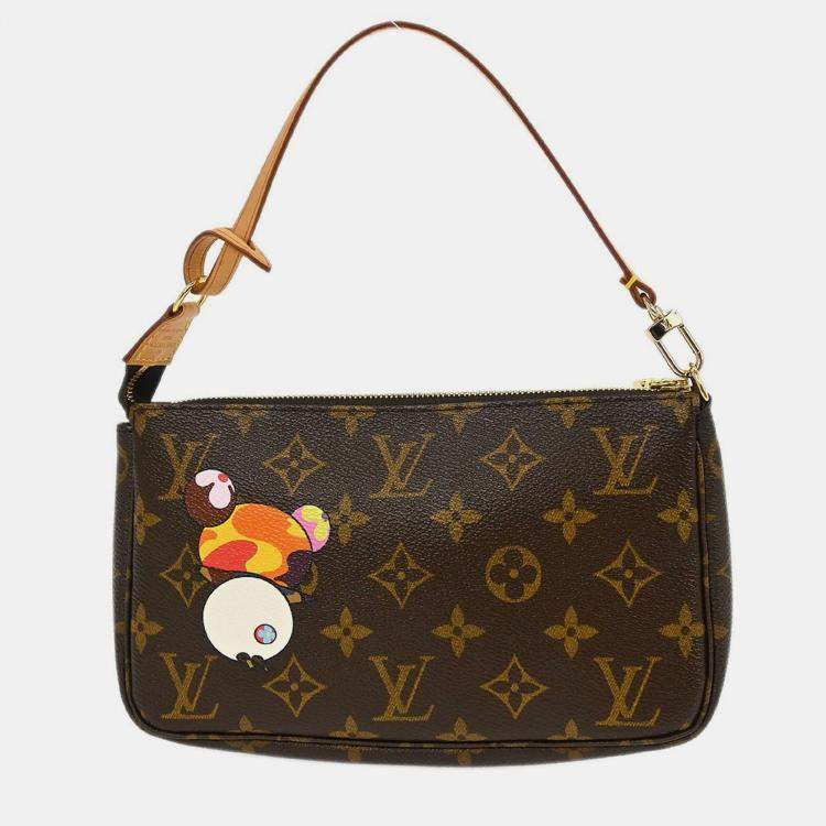 Pre Owned Louis Vuitton Monogram Panda Pochette Accessoires Handbag