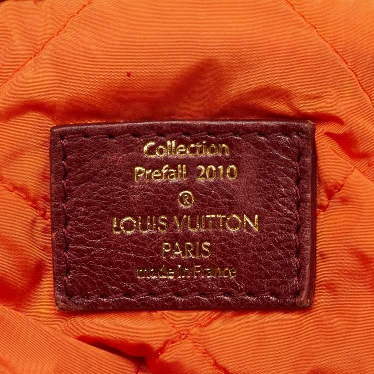 Pre Owned Louis Vuitton Grey/Khaki Monogram Jacquard Fabric and Leather Limited Edition Aviator Bag