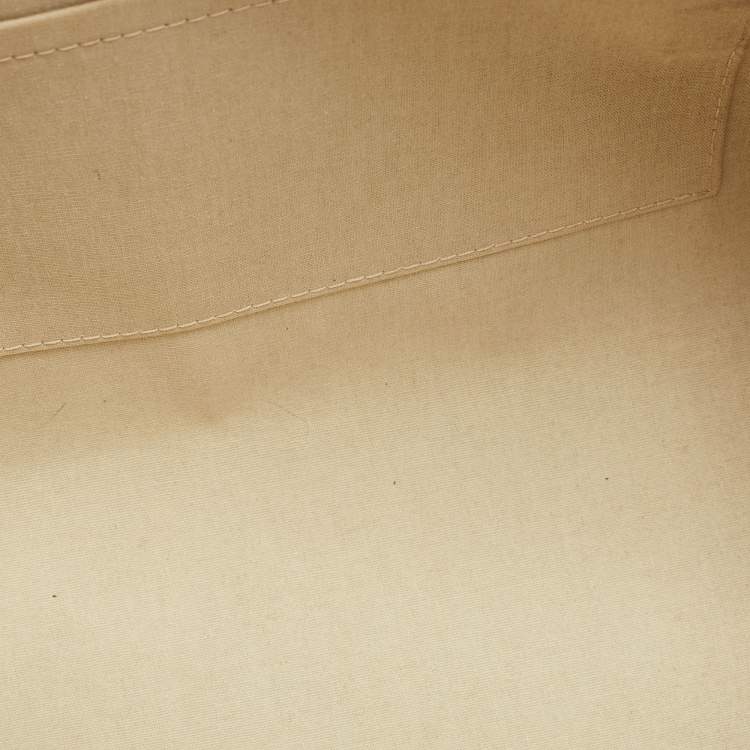 Pre Owned Louis Vuitton Perle Monogram Vernis Sherwood PM Bag