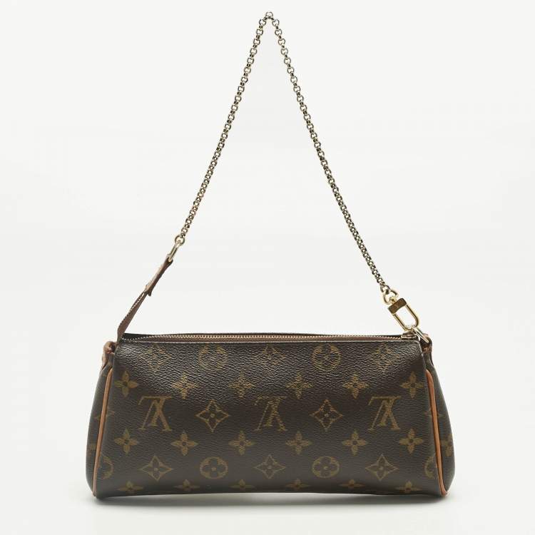 Pre Owned Louis Vuitton Monogram Canvas Eva Pochette Bag