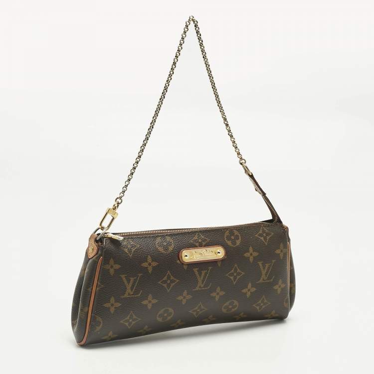 Pre Owned Louis Vuitton Monogram Canvas Eva Pochette Bag