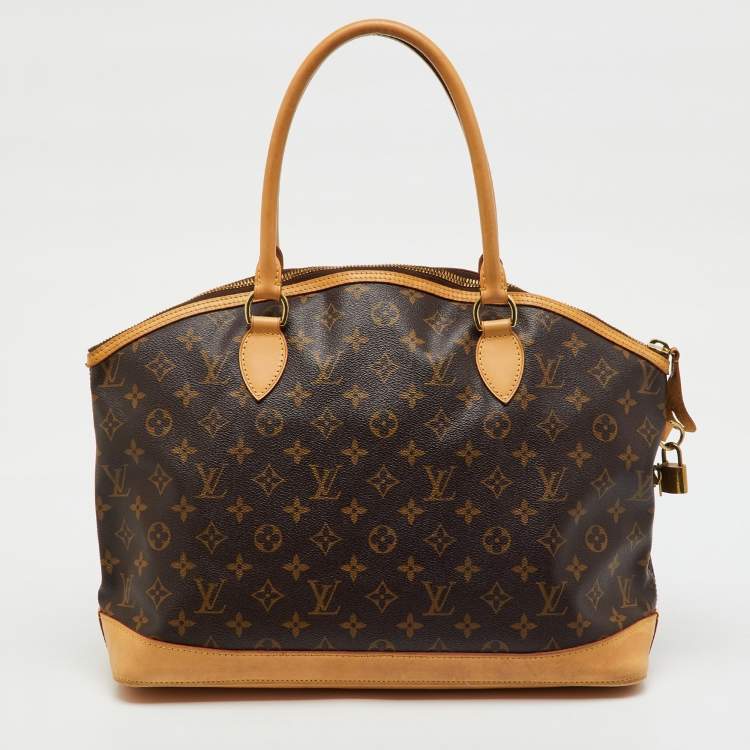Pre Owned Louis Vuitton Monogram Canvas Lockit Horizontal Bag
