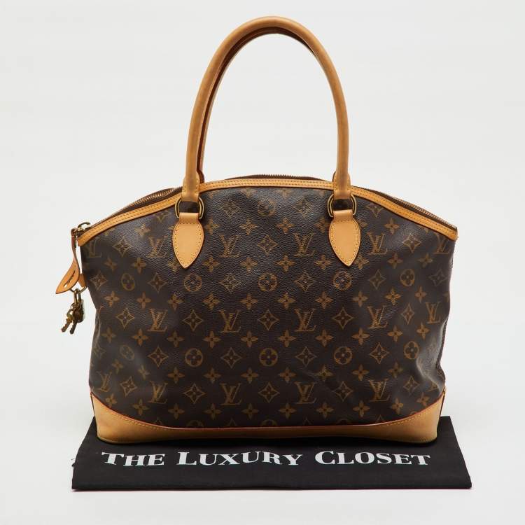 Pre Owned Louis Vuitton Monogram Canvas Lockit Horizontal Bag