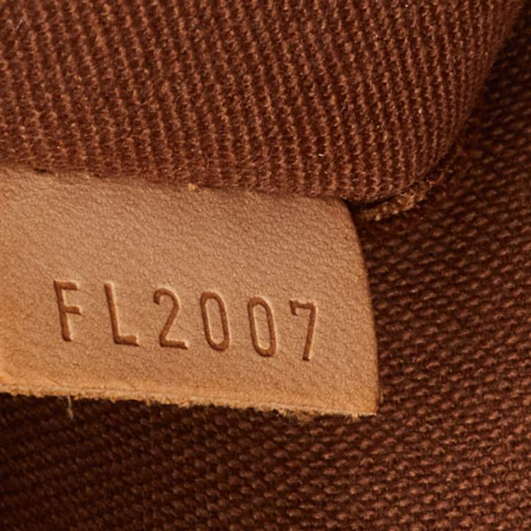 Pre Owned Louis Vuitton Monogram Canvas Lockit Horizontal Bag