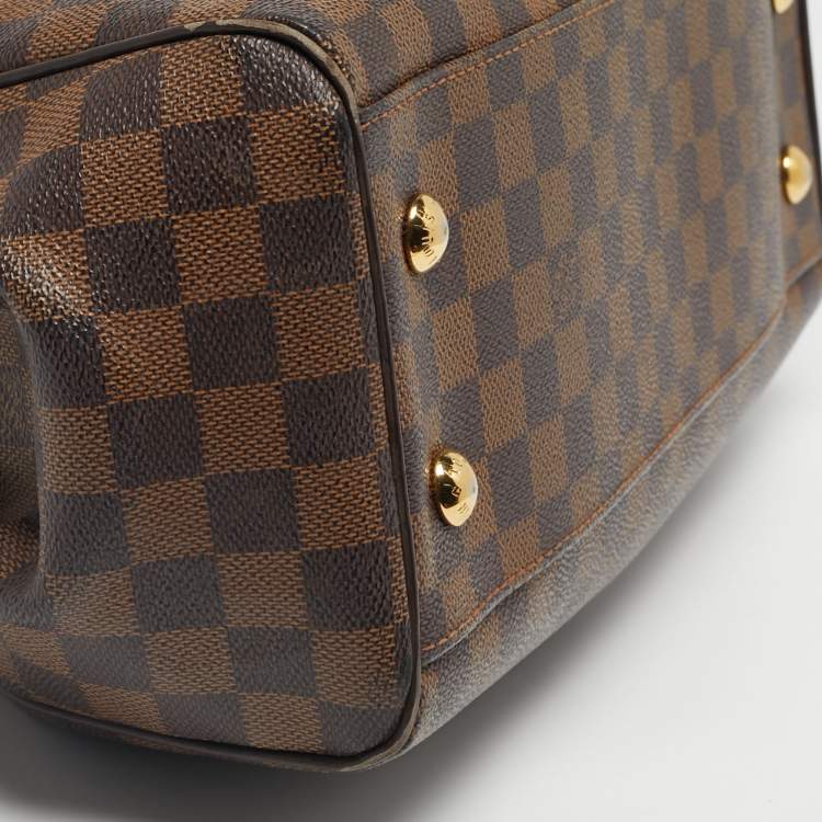 Pre Owned Louis Vuitton Damier Ebene Canvas Trevi PM Bag