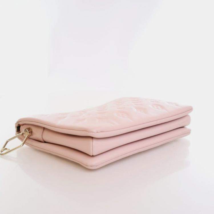 Pre Owned Louis Vuitton Coussin PM Monogram Embossed Lambskin Leather Shoulder Bag