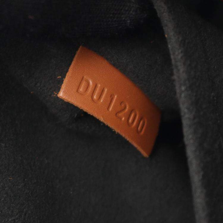 Pre Owned Louis Vuitton Dauphine Brown Monogram Reverse Coated Canvas, Leather Backpack