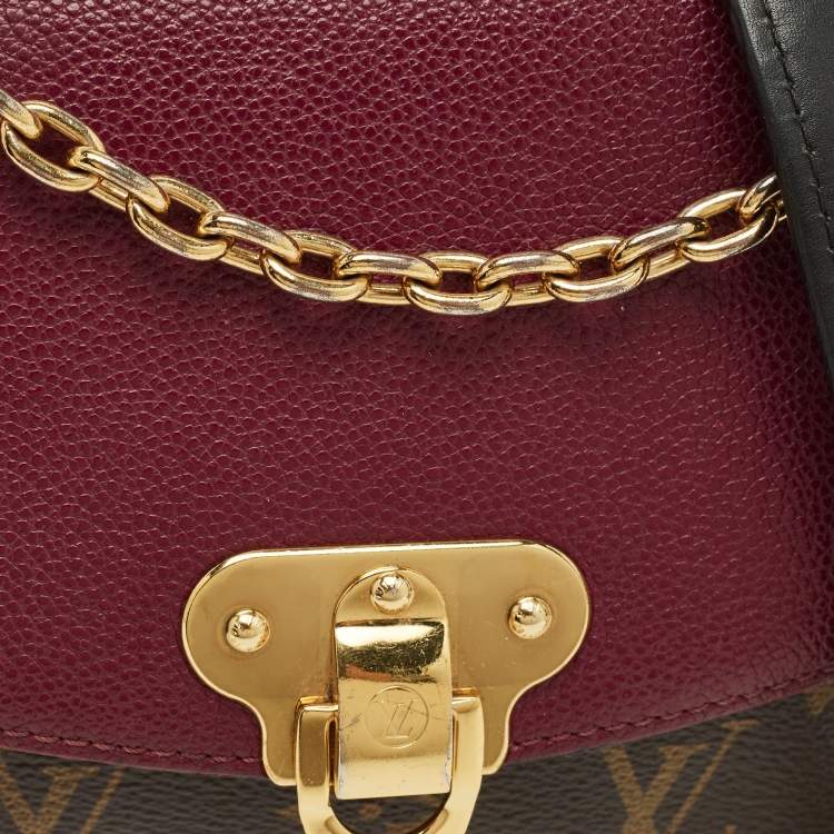 Pre Owned Louis Vuitton Bordeaux Monogram Canvas Saint Placide Bag