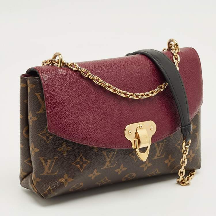 Pre Owned Louis Vuitton Bordeaux Monogram Canvas Saint Placide Bag