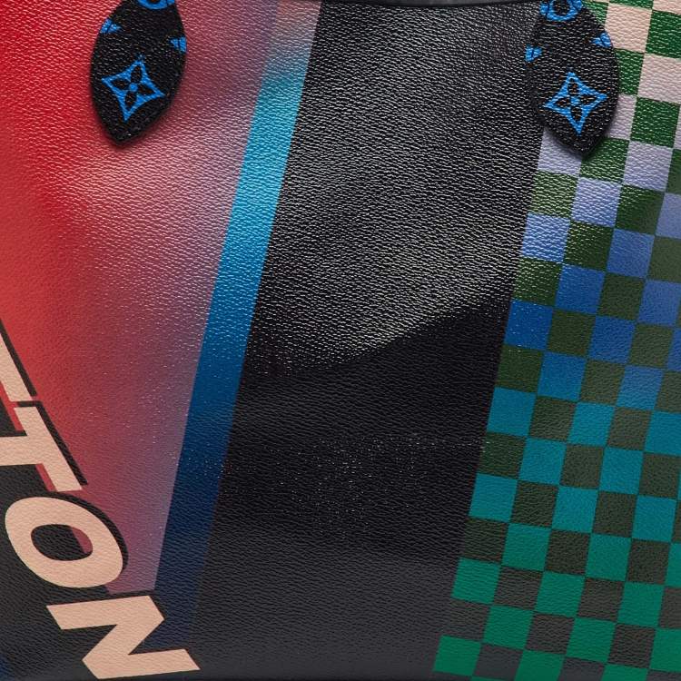 Pre Owned حقيبة لوي فيتون نيفرفل "إم إم" داميه كانفاس إصدار محدود سباق