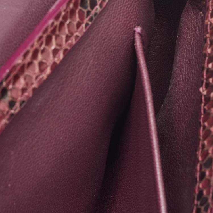 Pre Owned Louis Vuitton Python Monogram Empire Ponant Bag