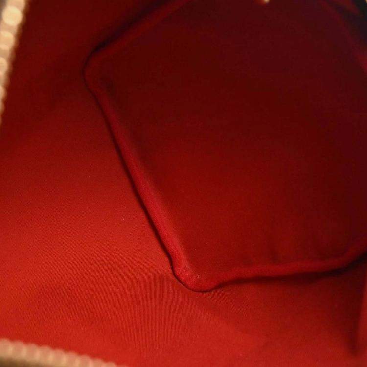 Pre Owned Louis Vuitton Damier Speedy 30 Canvas Top Handle Bag