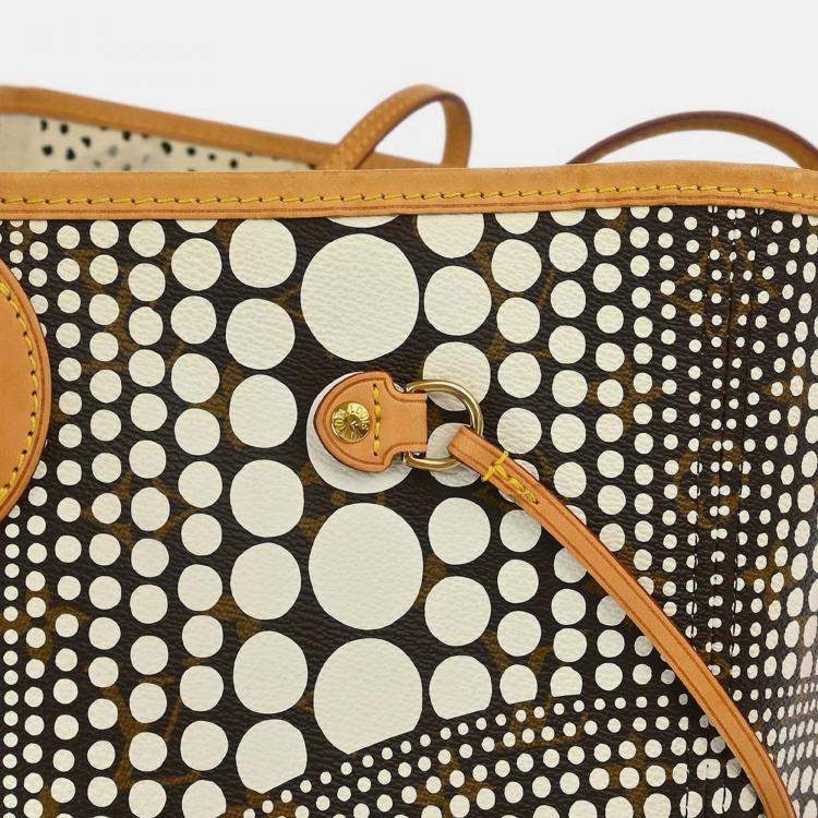 Pre Owned Louis Vuitton Neverfull Monogram Waves MM Brown Monogram Canvas Tote Bag