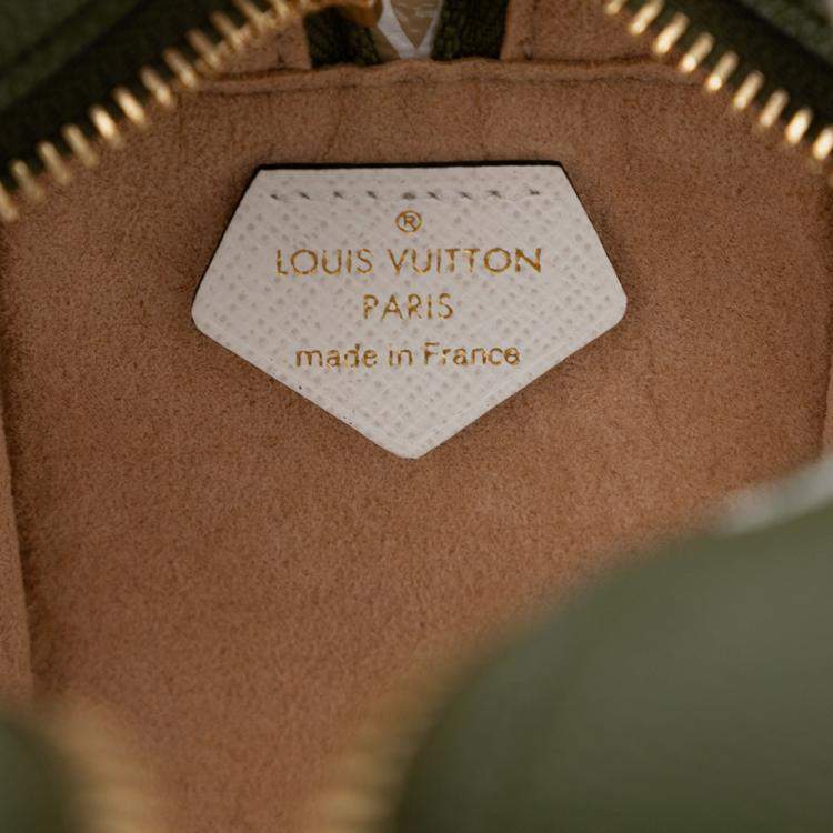 Pre Owned Louis Vuitton Monogram Giant Jungle Beach Coated Canvas Clutch Bag