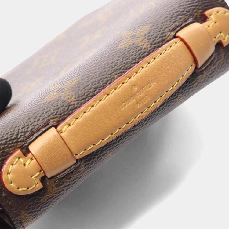 Pre Owned Louis Vuitton Metis Brown Monogram Canvas Shoulder Bag