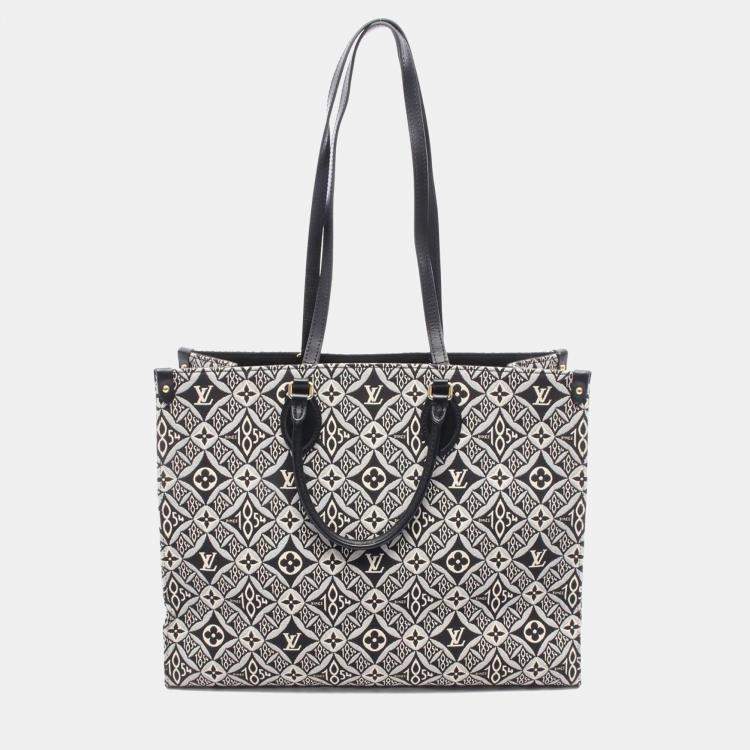 Pre Owned Louis Vuitton OnTheGo Limited Edition Since 1854 Monogram Jacquard Tote Bag