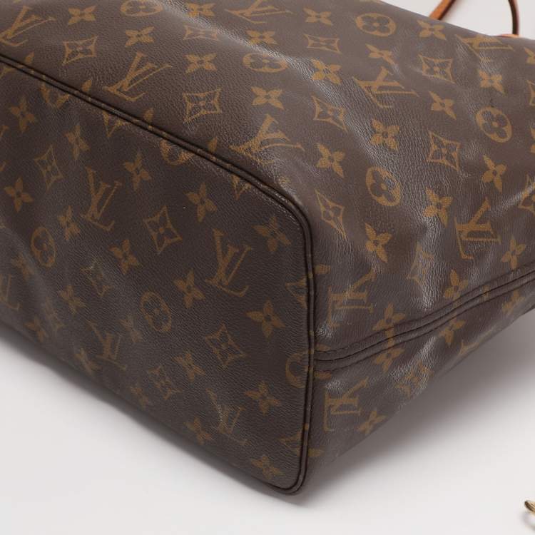 Pre Owned Louis Vuitton Monogram Canvas Neverfull MM NM Bag