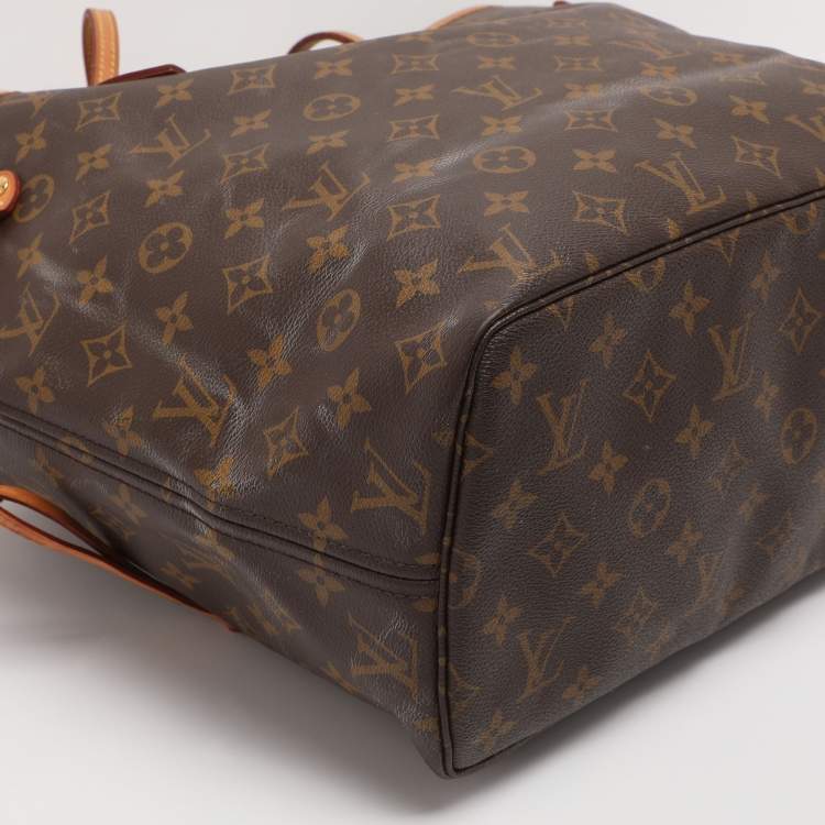 Pre Owned Louis Vuitton Monogram Canvas Neverfull MM NM Bag
