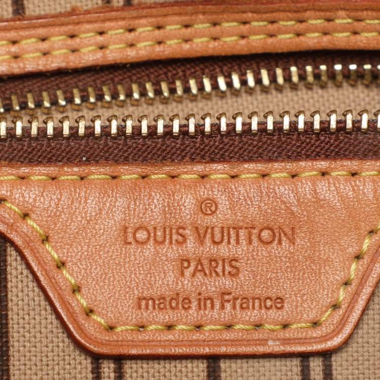 Pre Owned Louis Vuitton Monogram Canvas Neverfull MM NM Bag