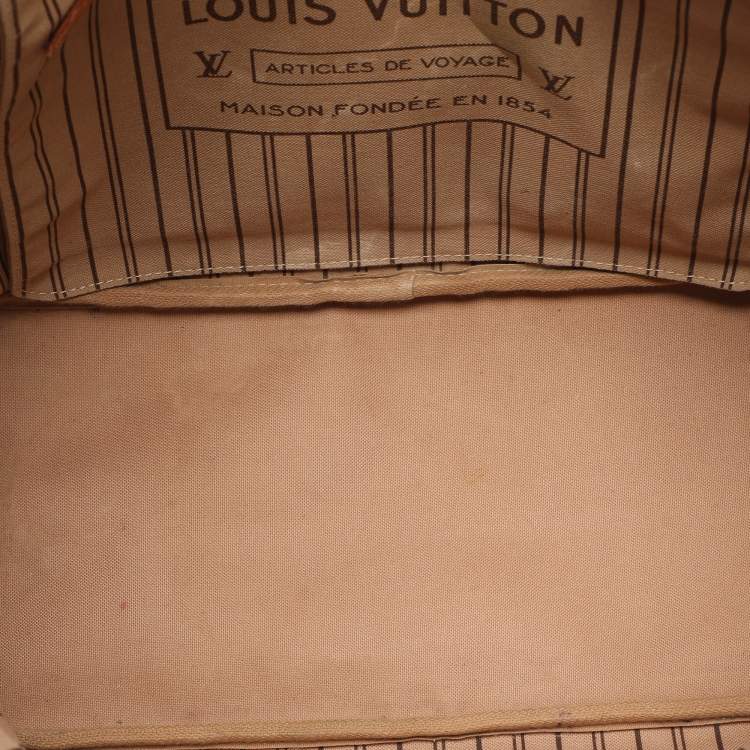 Pre Owned Louis Vuitton Monogram Canvas Neverfull MM NM Bag