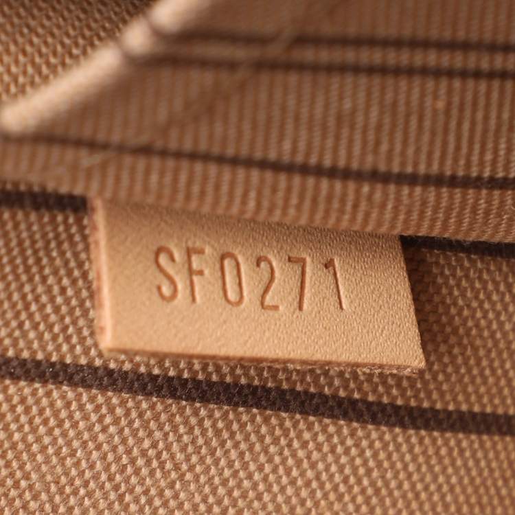 Pre Owned Louis Vuitton Monogram Canvas Neverfull MM NM Bag