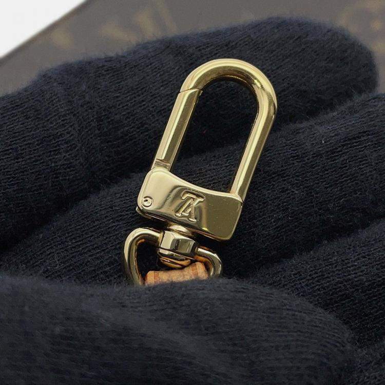 Pre Owned Louis Vuitton Pochette Accessoires Panda Takashi Murakami Brown Monogram Canvas Shoulder Bag