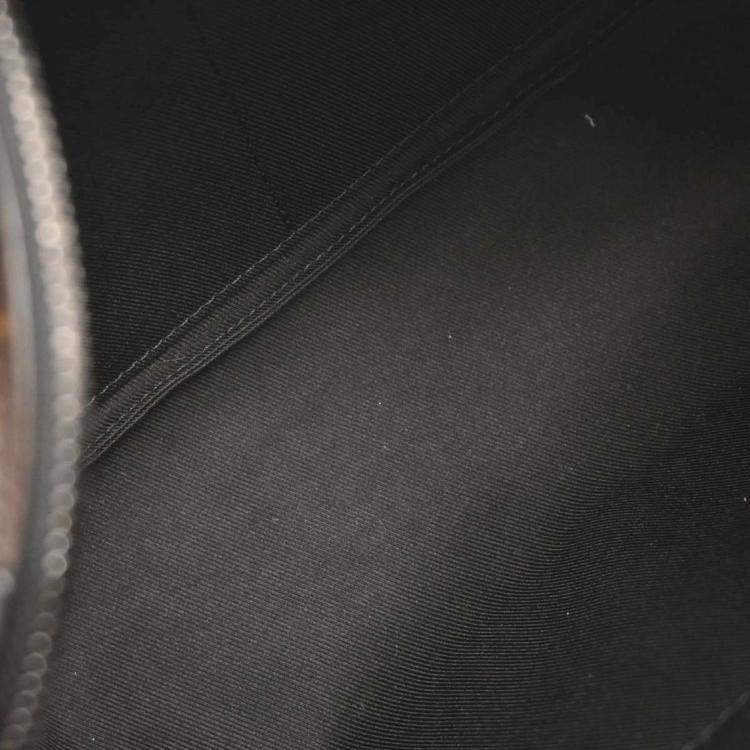 Pre Owned Louis Vuitton Monogram Solar Ray Soft Trunk Black Orange Monogram Canvas Shoulder Bag