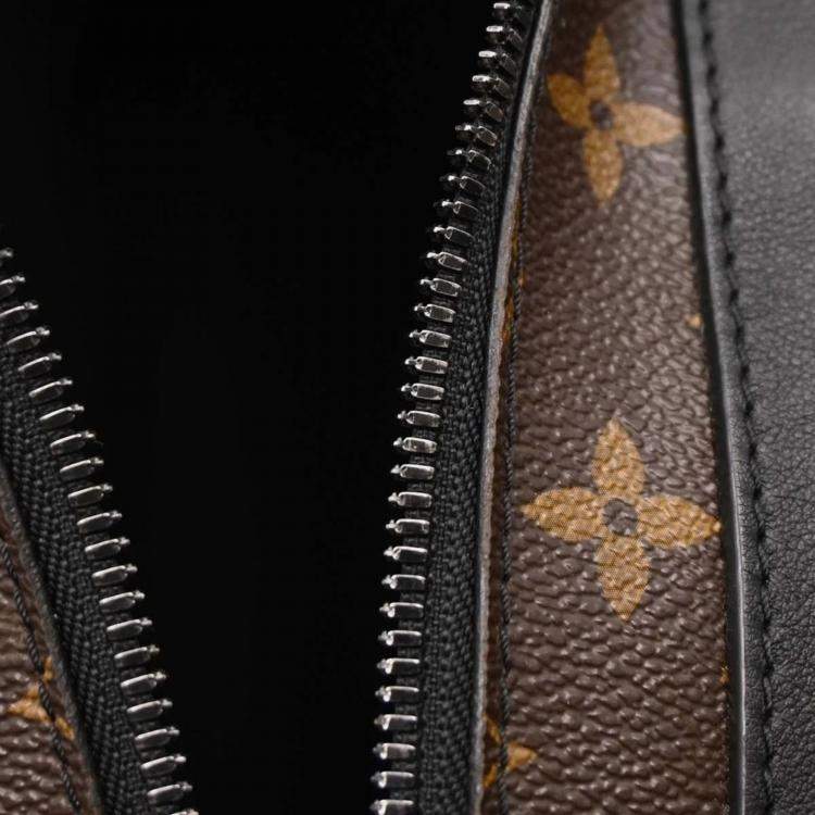 Pre Owned Louis Vuitton Monogram Solar Ray Soft Trunk Black Orange Monogram Canvas Shoulder Bag