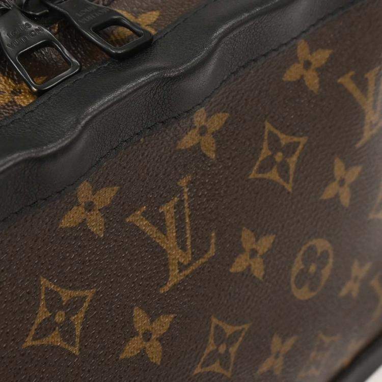 Pre Owned Louis Vuitton Monogram Solar Ray Soft Trunk Black Orange Monogram Canvas Shoulder Bag
