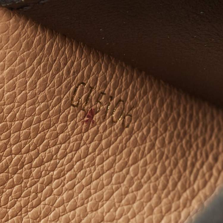 Pre Owned Louis Vuitton Black Empreinte Leather Josephine Wallet