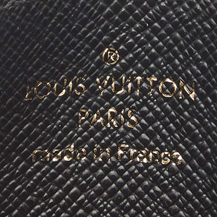 Pre Owned Louis Vuitton Monogram Reverse Canvas Card Holder