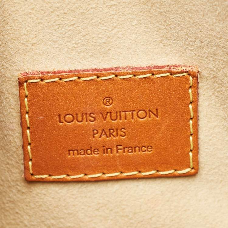 Pre Owned Louis Vuitton Caramel Nomade Leather Speedy 30 Bag