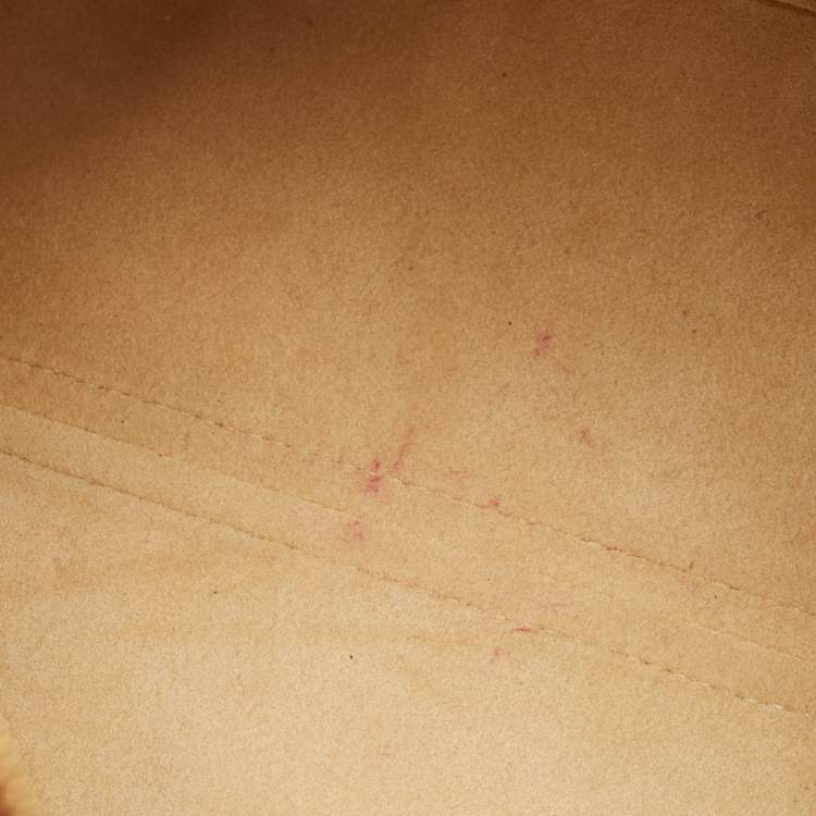 Pre Owned Louis Vuitton Caramel Nomade Leather Speedy 30 Bag