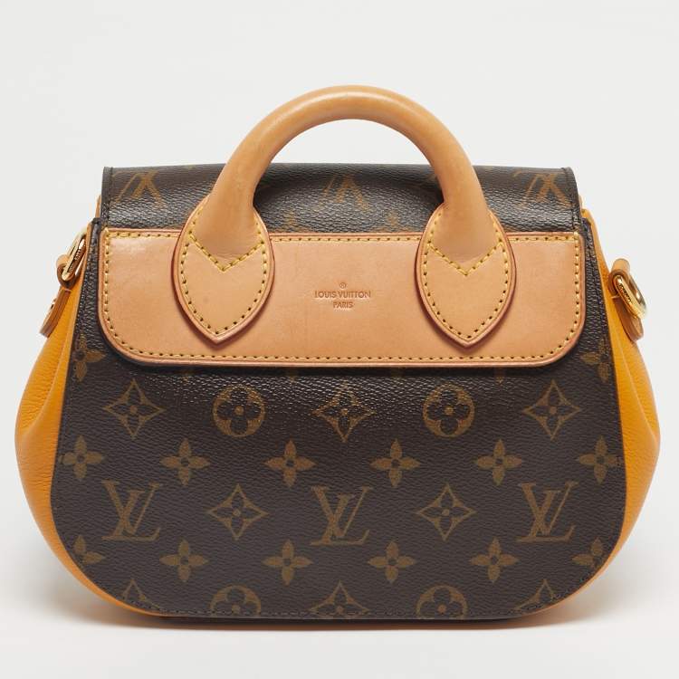 Pre Owned Louis Vuitton Safran Monogram Canvas Eden PM Bag
