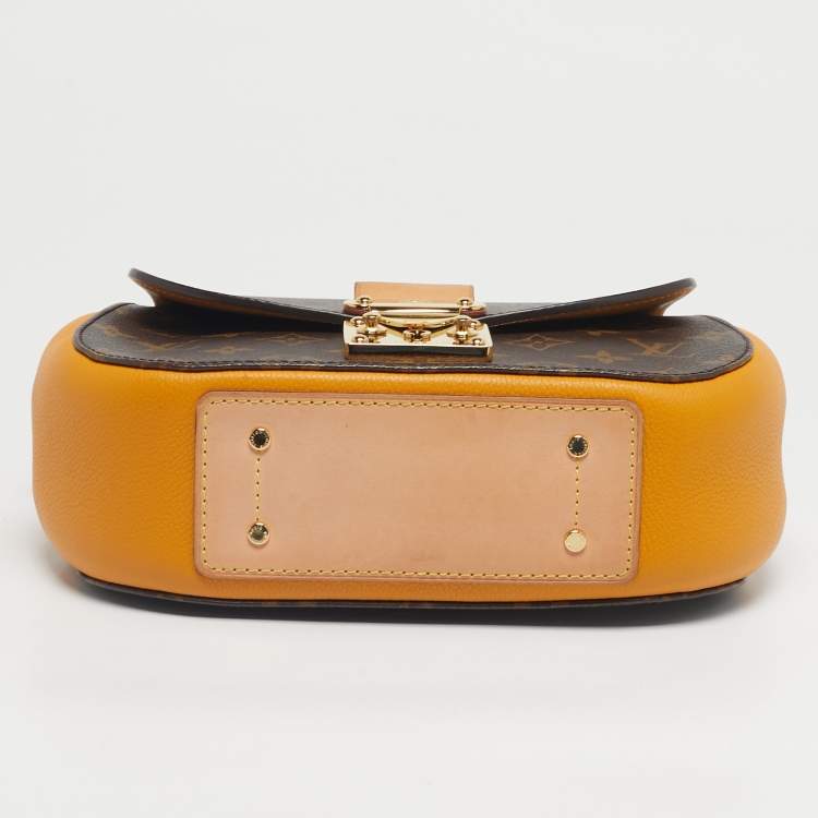 Pre Owned Louis Vuitton Safran Monogram Canvas Eden PM Bag