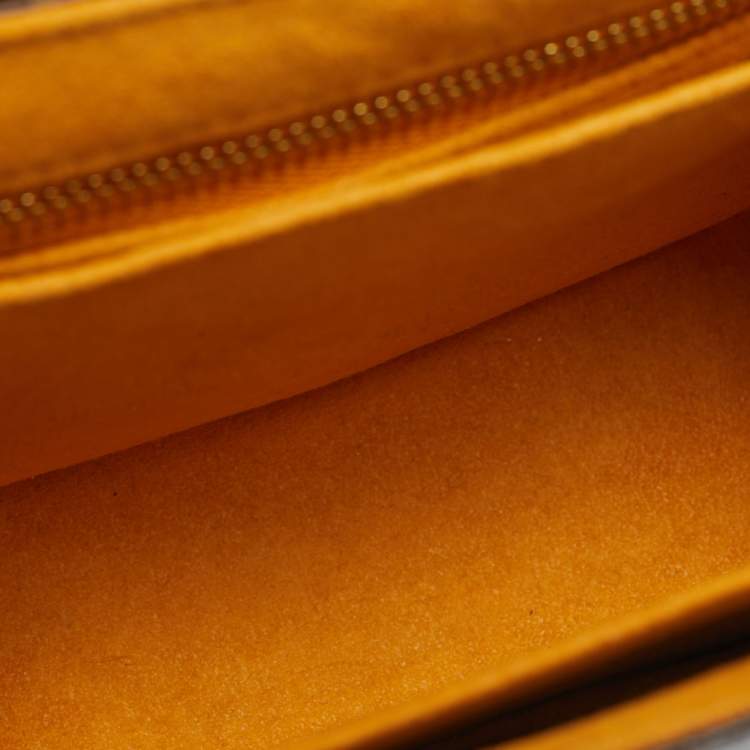 Pre Owned Louis Vuitton Safran Monogram Canvas Eden PM Bag