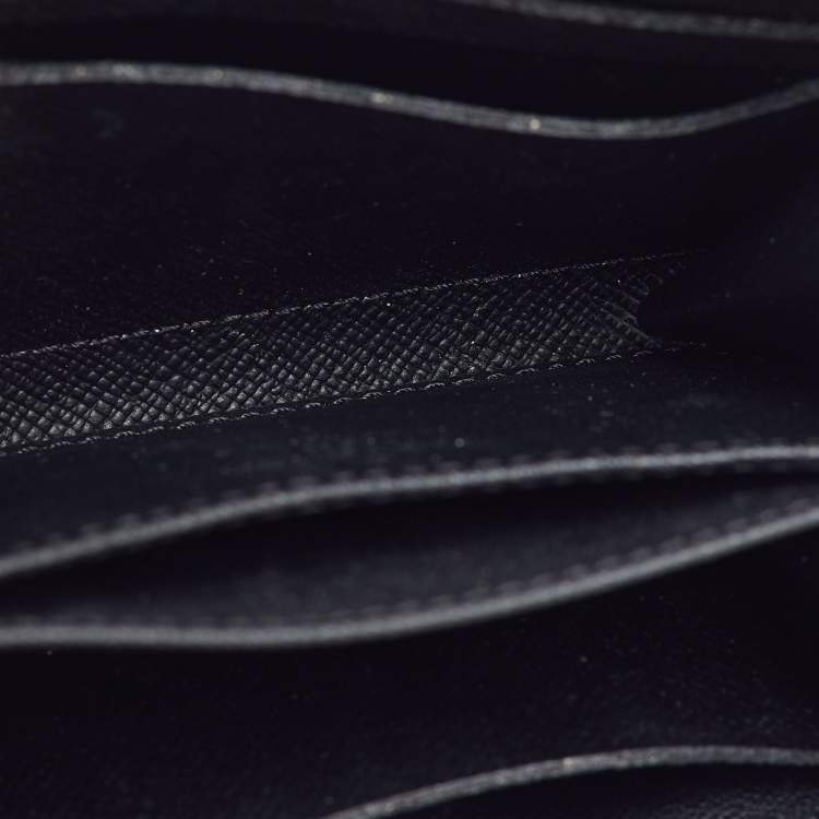 Pre Owned Louis Vuitton Black Epi Leather Zippy Coin Purse