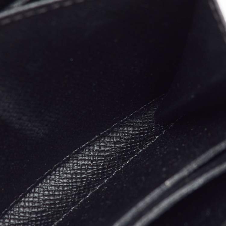 Pre Owned Louis Vuitton Black Epi Leather Zippy Coin Purse