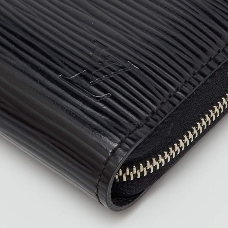 Pre Owned Louis Vuitton Black Epi Leather Zippy Coin Purse