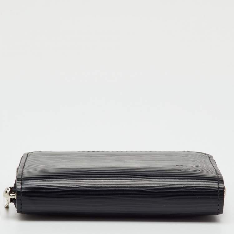 Pre Owned Louis Vuitton Black Epi Leather Zippy Coin Purse