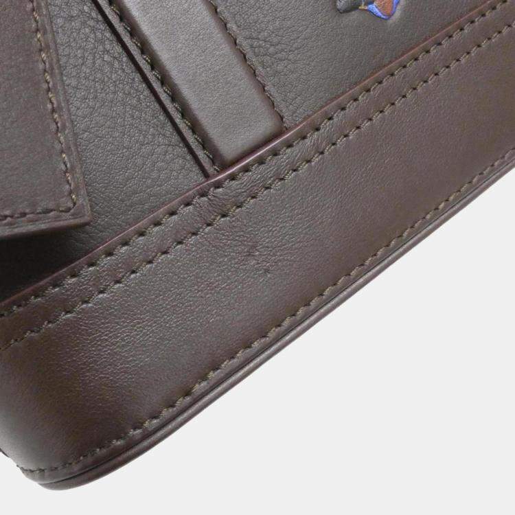 Pre Owned Louis Vuitton Alma BB Leather Top Handle Bag