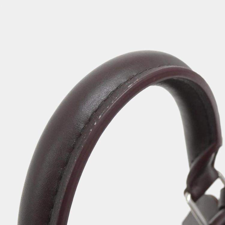 Pre Owned Louis Vuitton Alma BB Leather Top Handle Bag