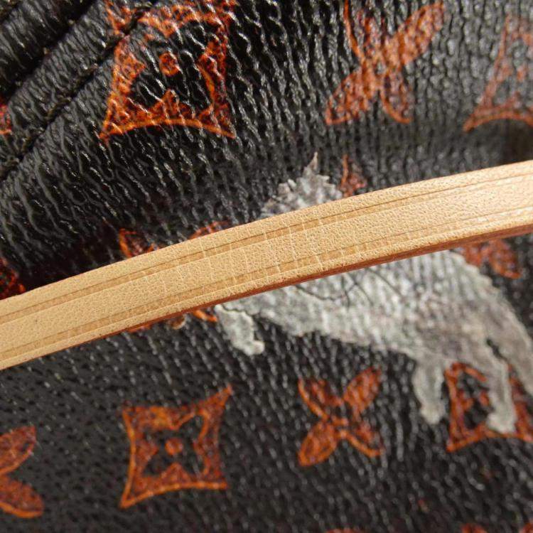 Pre Owned Louis Vuitton Catgram Neverfull MM Multicolor Monogram Canvas Tote Bag