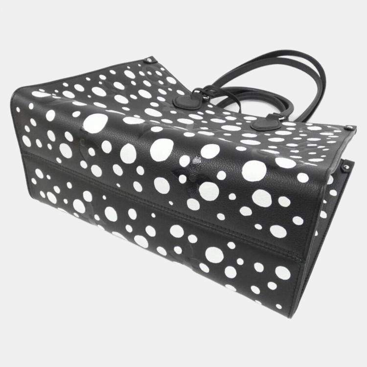 Pre Owned Louis Vuitton LV x YK OnTheGo MM Taurillon Leather Tote Bag