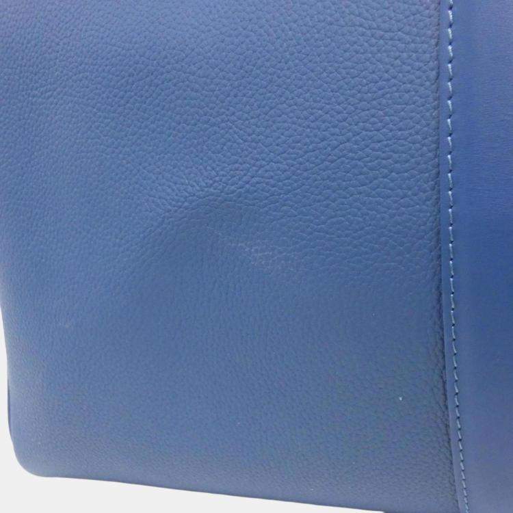 Pre Owned Louis Vuitton Keepall Bandouliere 50 Aerogram Leather Duffel Bag