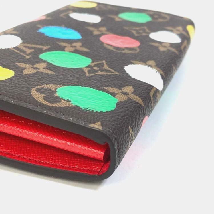 Pre Owned Louis Vuitton Monogram Portefeuille Sarah NM Brown Canvas Bifold Long Wallet