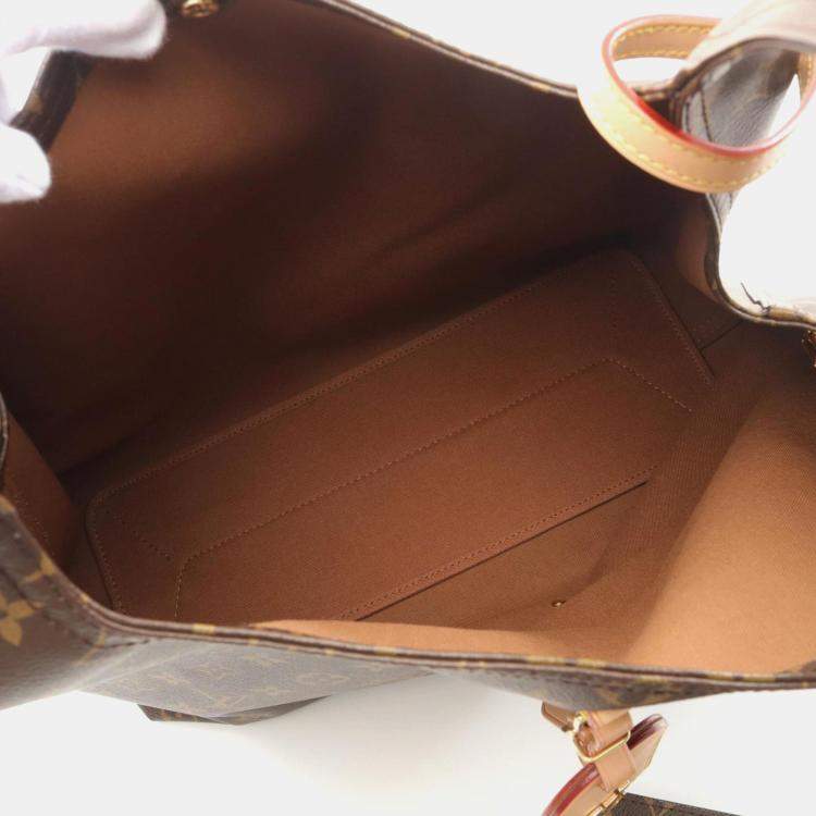 مملوكة مسبقًا Louis Vuitton Atlantis GM Brown Monogram Coated Canvas Leather Tote Bag