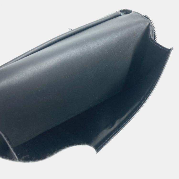 مملوكة مسبقًا Louis Vuitton Monogram Empreinte Zippy Vertical Black Red Leather Long Wallet