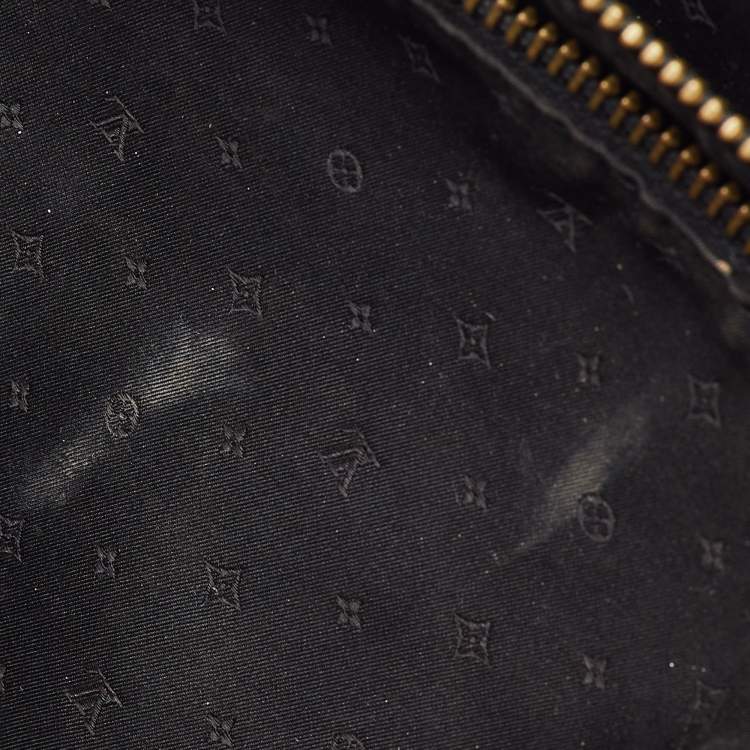 Pre Owned Louis Vuitton Black Suhali Leather Le Fabuleux Bag